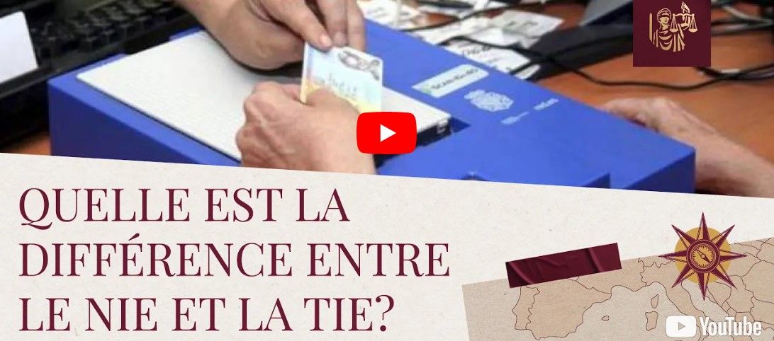 Quelle est la différence entre le NIE et la TIE?
