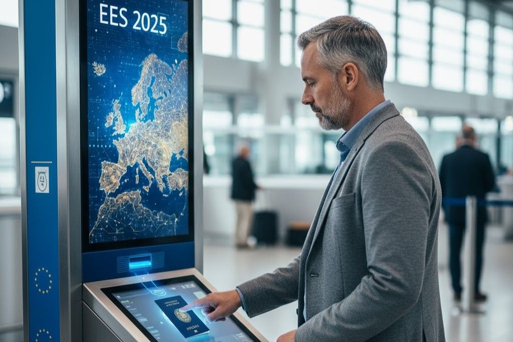 EES 2025–2026 : voici comment fonctionne le nouveau contrôle des entrées et des sorties de l’espace Schengen