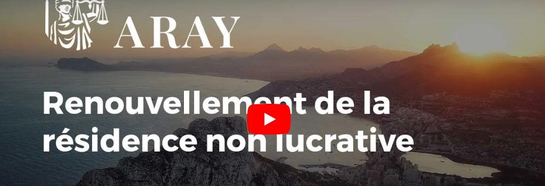 Comment renouveler la résidence non lucrative?